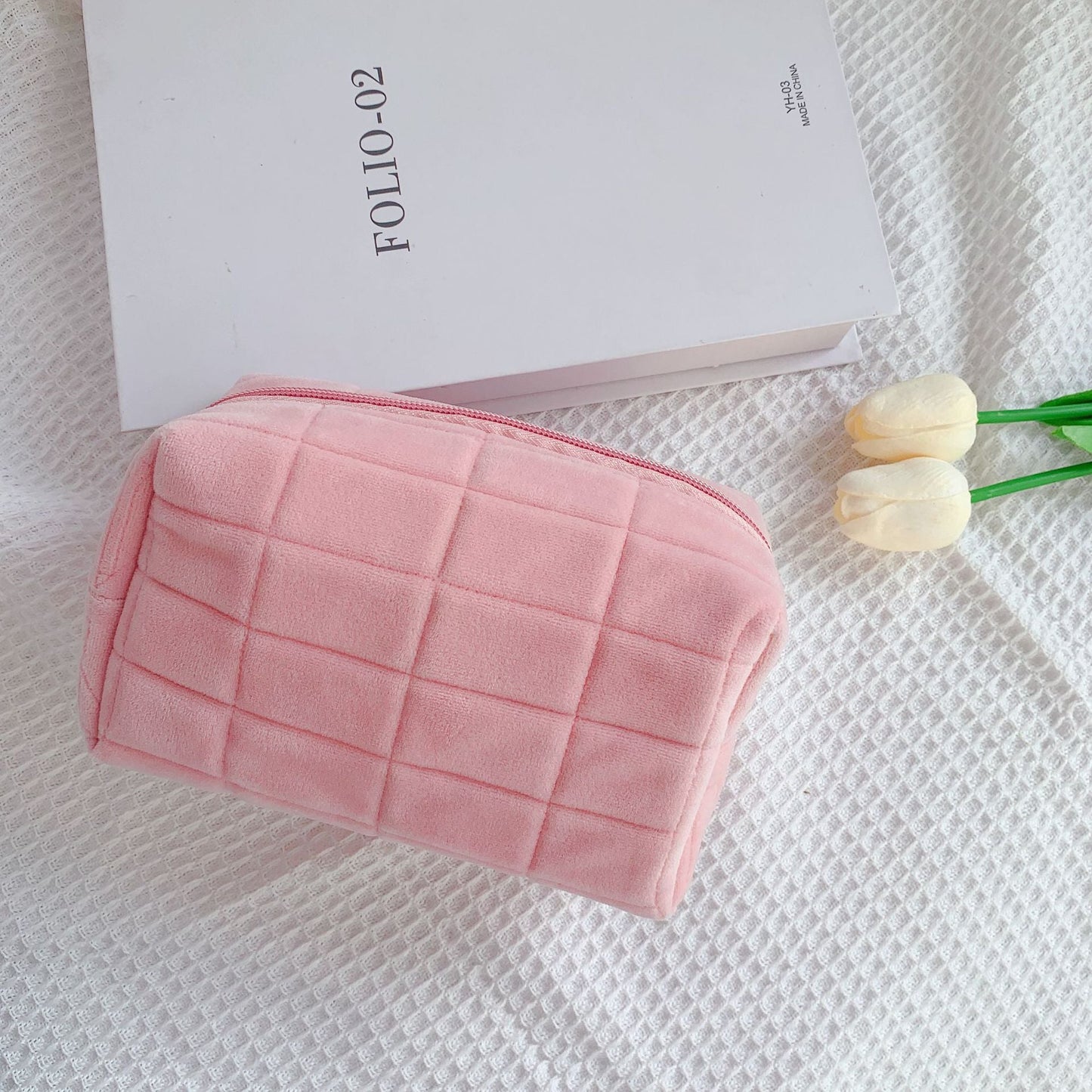 Plush Cosmetic Storage Bag mutualdropshopping