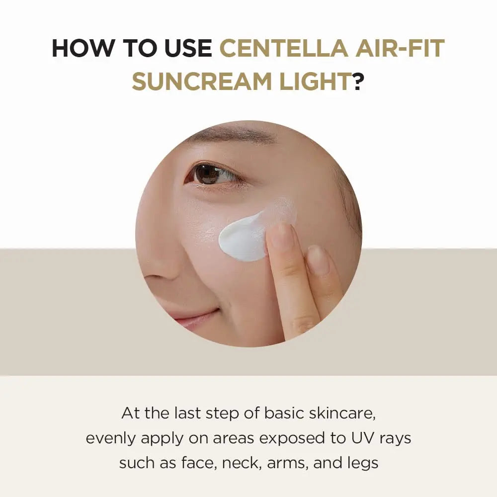 SKIN1004 Madagascar Centella Air-fit Suncream Light 1.69 fl. oz (50ml) Skin1004